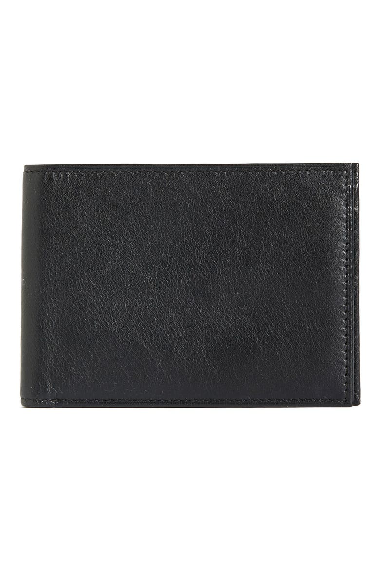 ID Passcase Wallet, Main, color, BLACK NAPPA VITELLO