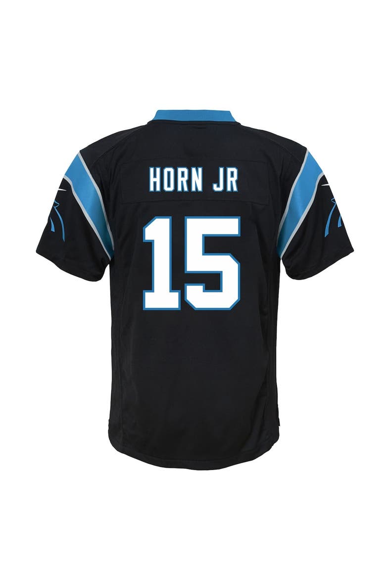 Youth Nike Jimmy Horn Jr. Black Carolina Panthers Team Game Jersey, Alternate, color, Black