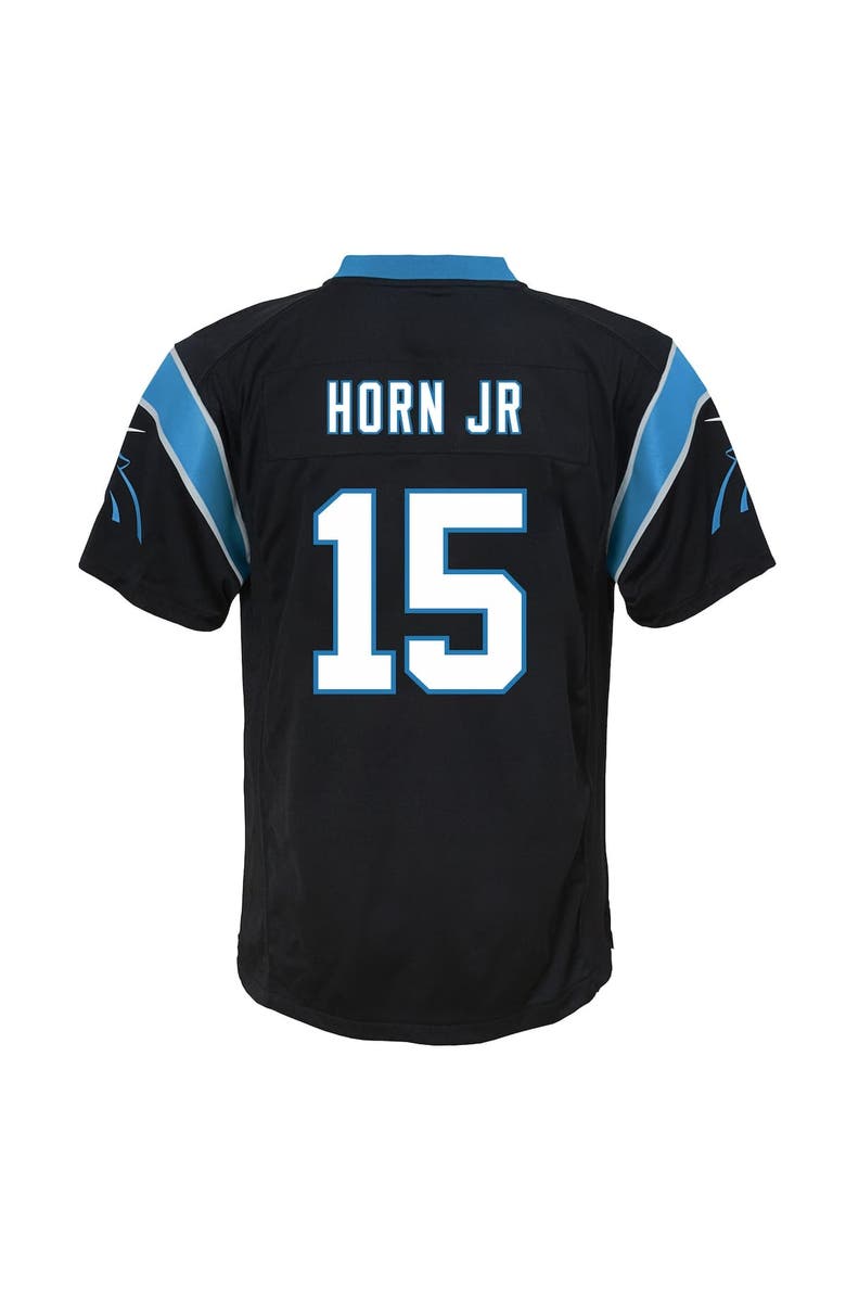 Nike Youth Nike Jimmy Horn Jr. Black Carolina Panthers Team Game Jersey, Alternate, color, Black