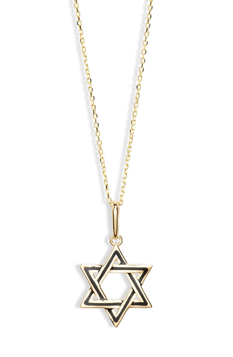 Bony Levy 14K Gold Star of David Pendant Necklace, Main, color, 14K Yellow Gold