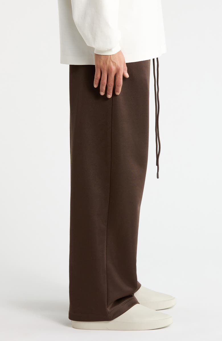 Fear of God Essentials Lounge Wide Leg Sweatpants, Alternate, color, Brown