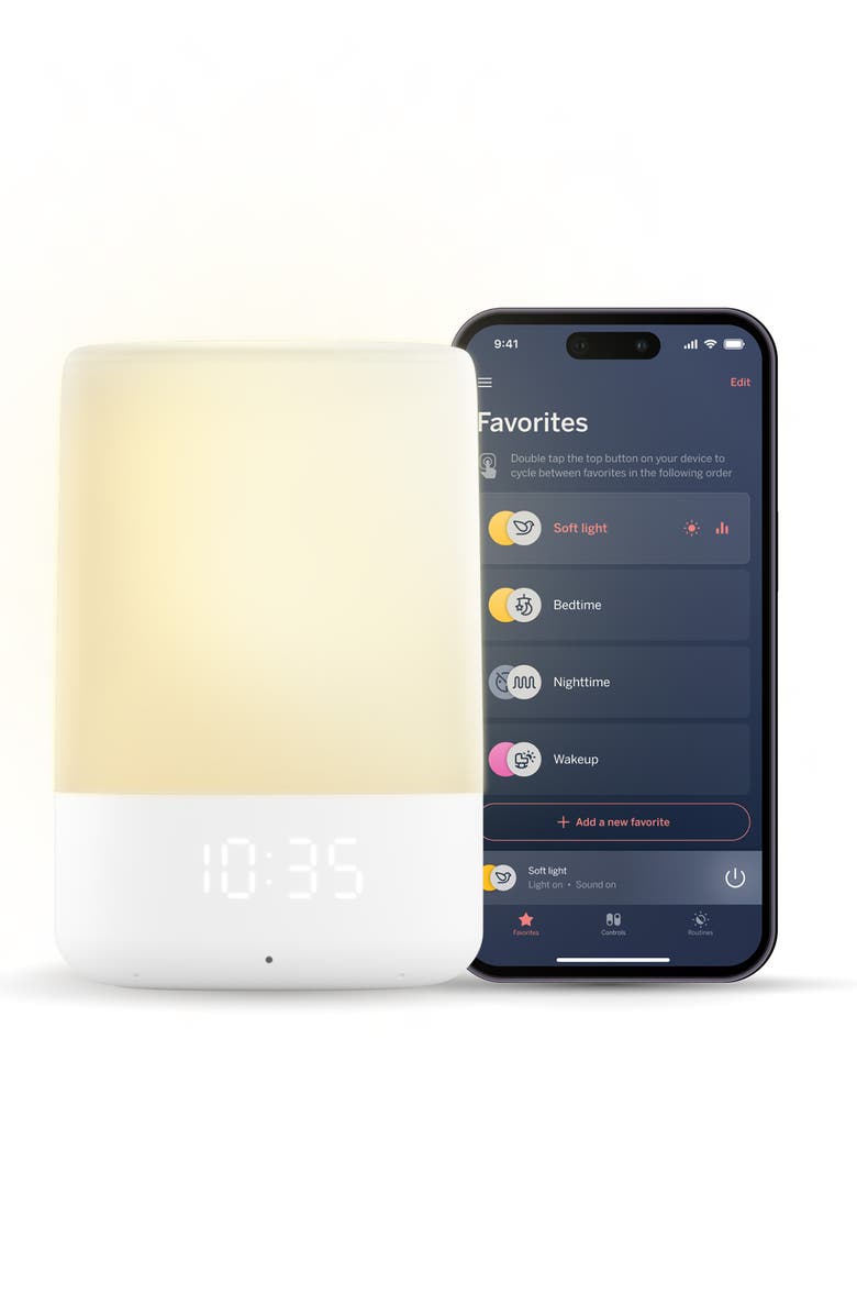 Nanit Sound & Light Machine, Alternate, color, White