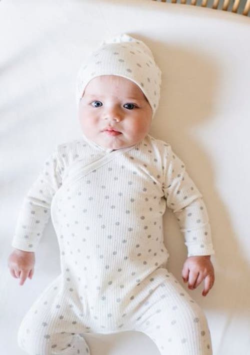 Ely's & Co. Baby Cotton Ribbed Beanie In Sailor