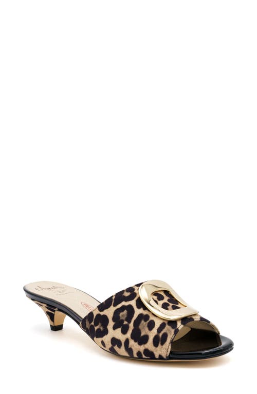 AMALFI BY RANGONI AMALFI BY RANGONI DALMAZIA KITTEN HEEL SLIDE SANDAL