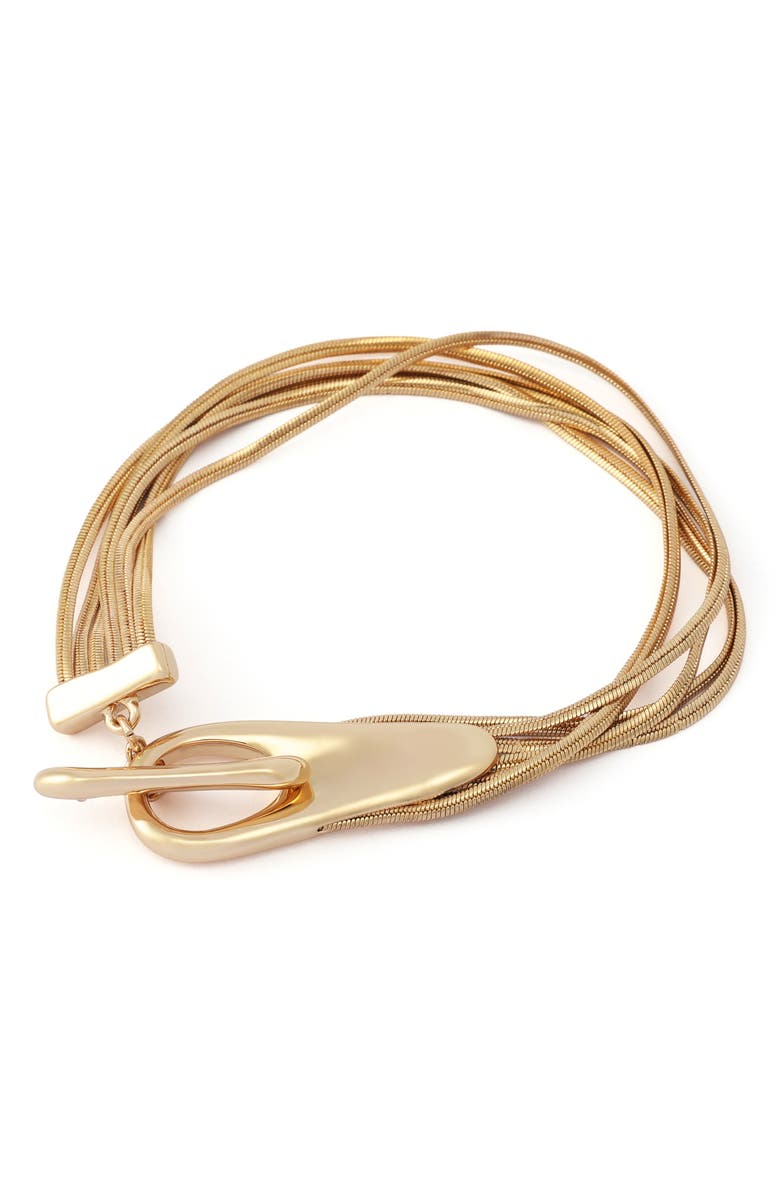 Robert Lee Morris Toggle Bracelet, Alternate, color, 