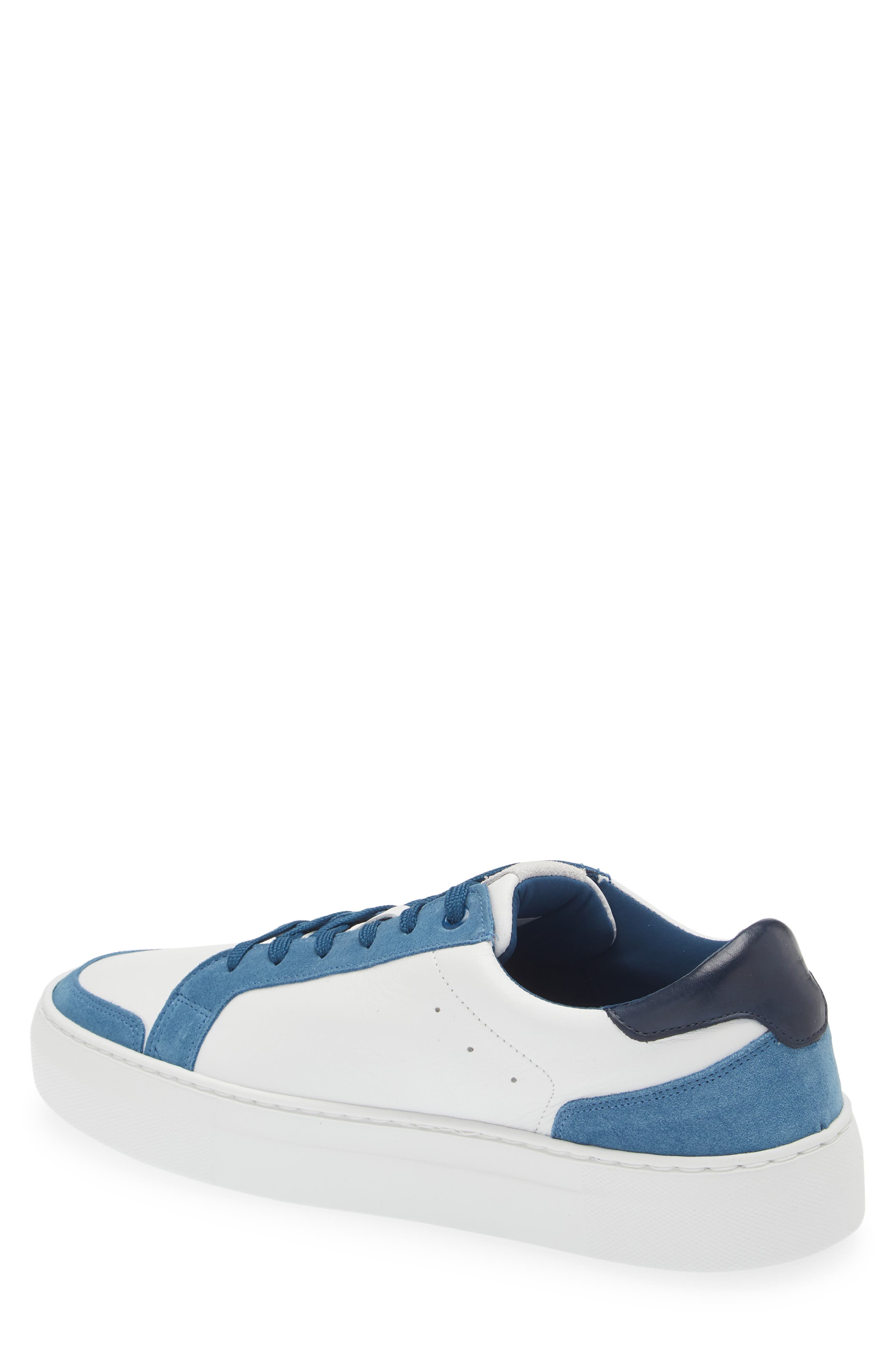 Dynamic Low Top Sneaker, Alternate, color, WHITE/ BLUE
