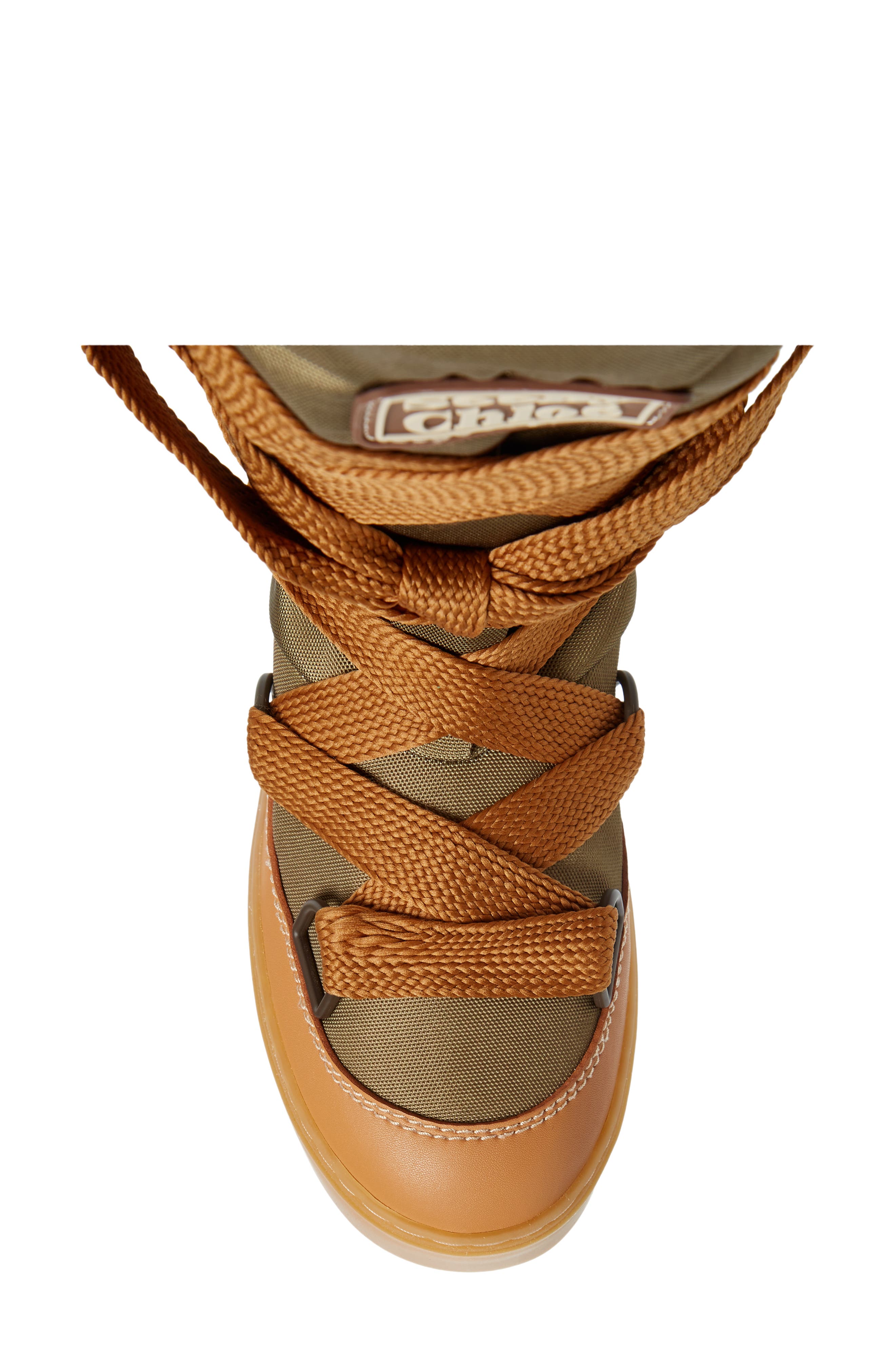 See by Chloé Naina Faux Shearling Lined Boot, Alternate, color, 