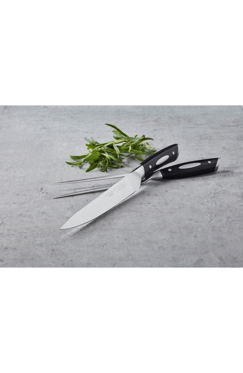 Scanpan Classic 8-Inch Carving Knife, Alternate, color, Black