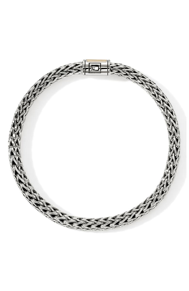 John Hardy Icon Bracelet, 6.5mm, Alternate, color, Silver And Gold