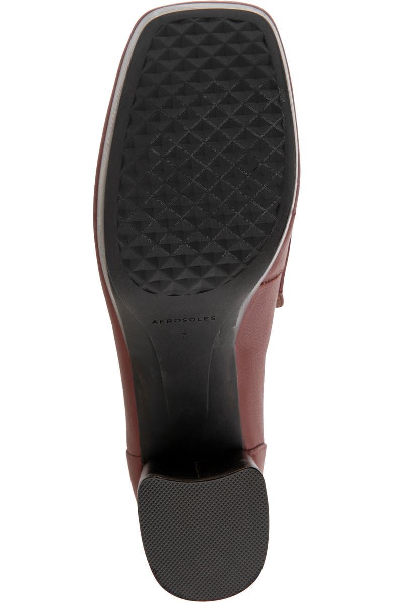 Aerosoles Cavour Platform Penny Loafer Pump, Alternate, color, Clay Leather