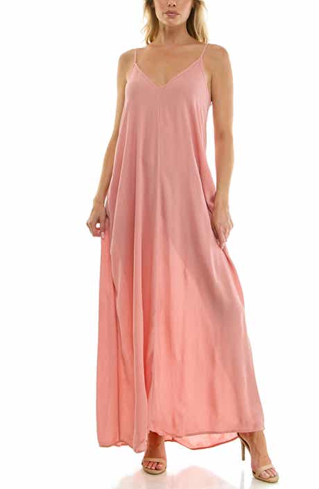 Socialite Sleeveless Gauze Maxi Dress