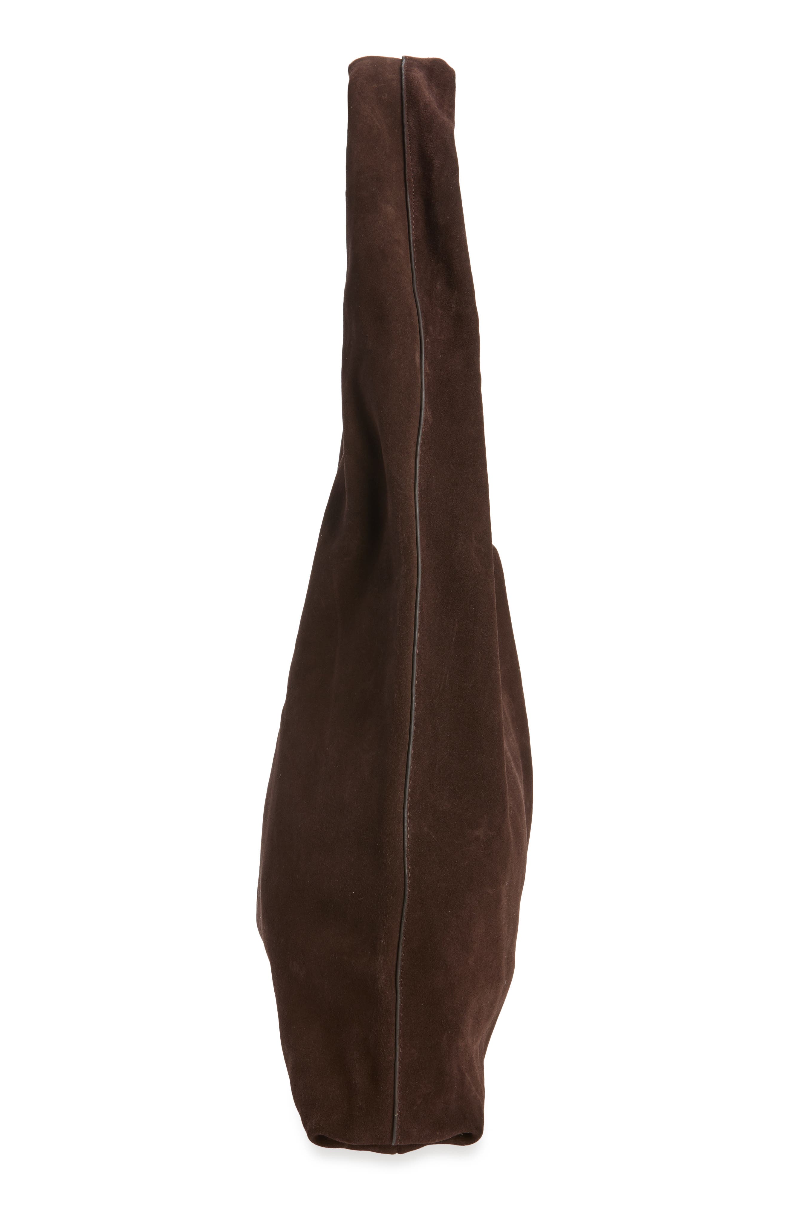 Joel Suede Shoulder Bag, Alternate, color, CHOCOLATE