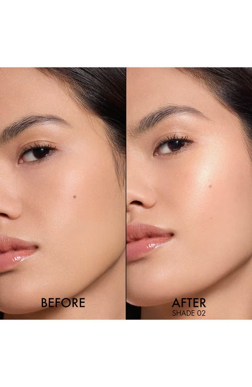 Dior Forever Glow Luminizer Highlighter Powder In 02 Gold Halo