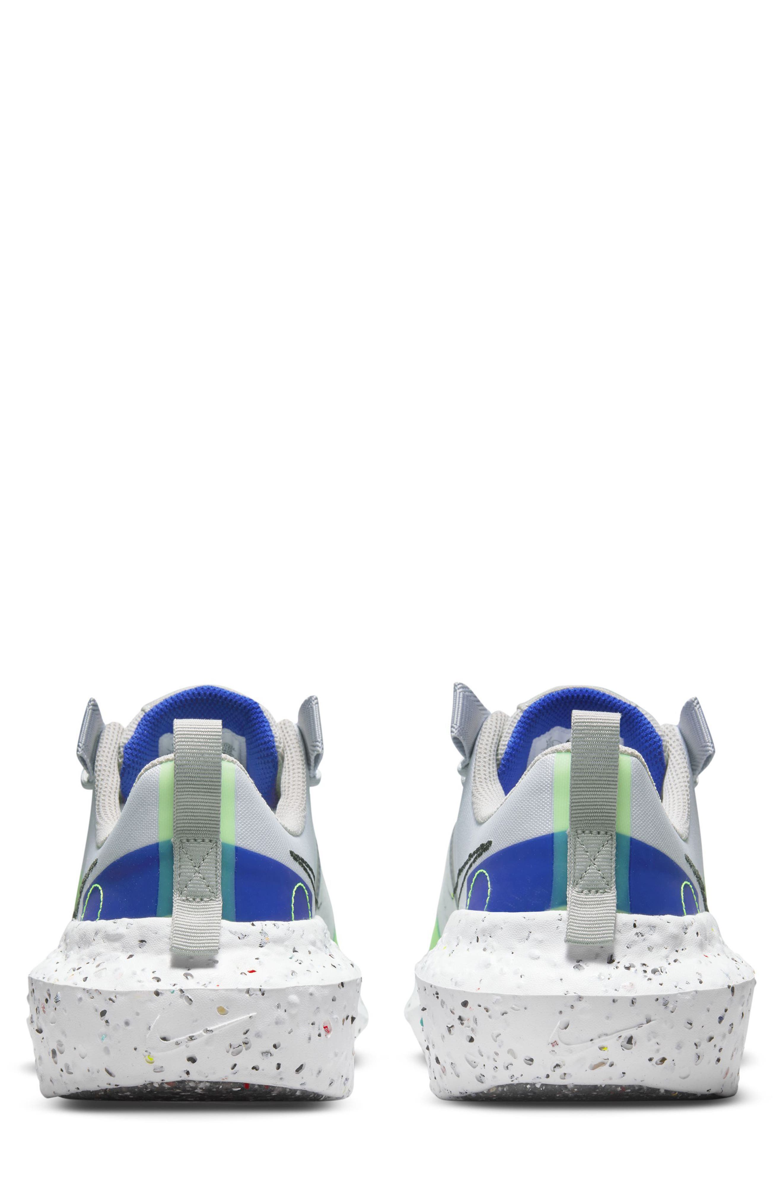 Crater Impact Sneaker, Alternate, color, GREY/ BLACK/ GREEN