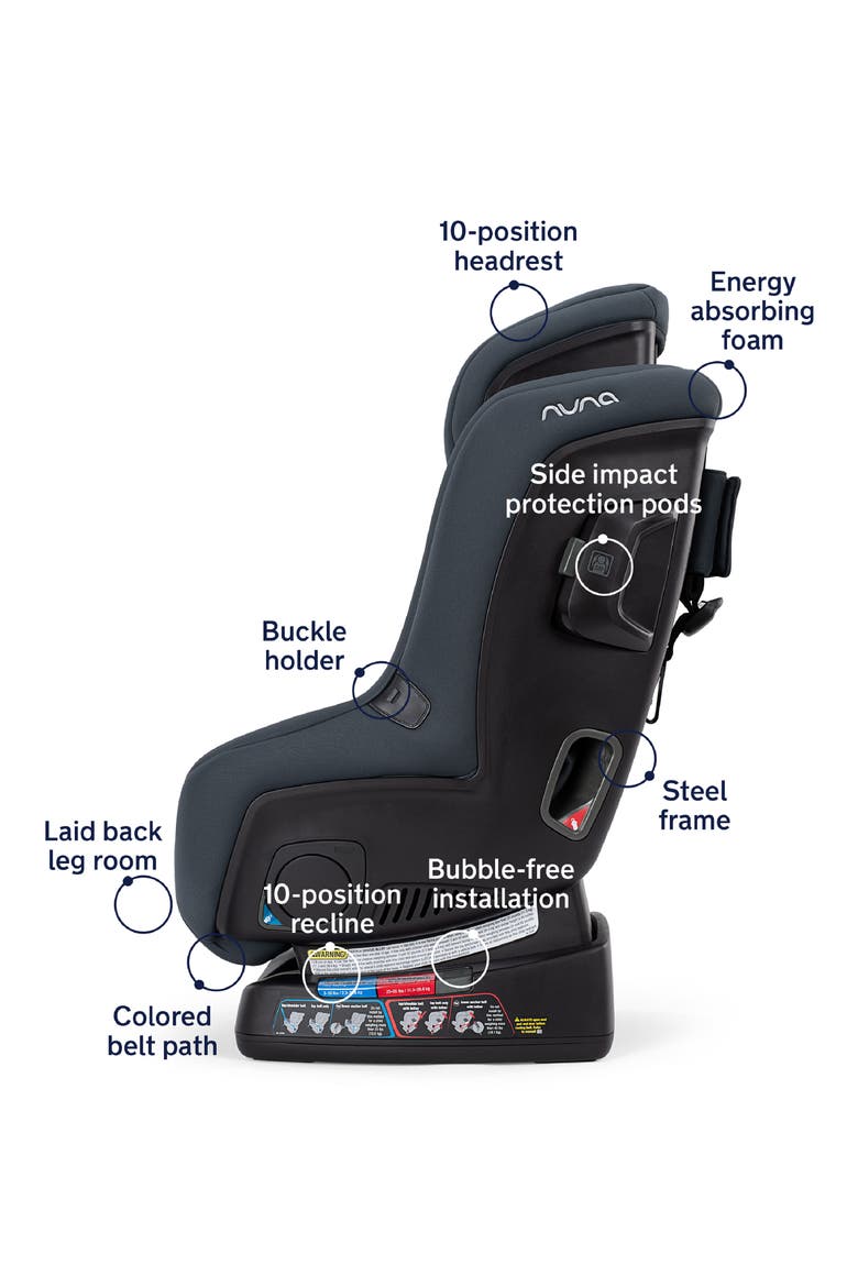 RAVA™ Flame Retardant–Free Convertible Car Seat, Alternate, color, OCEAN
