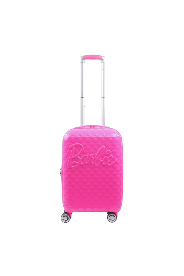 Mattel Barbie 3D Quilted 22.5" Carry on, Alternate, color, PINK