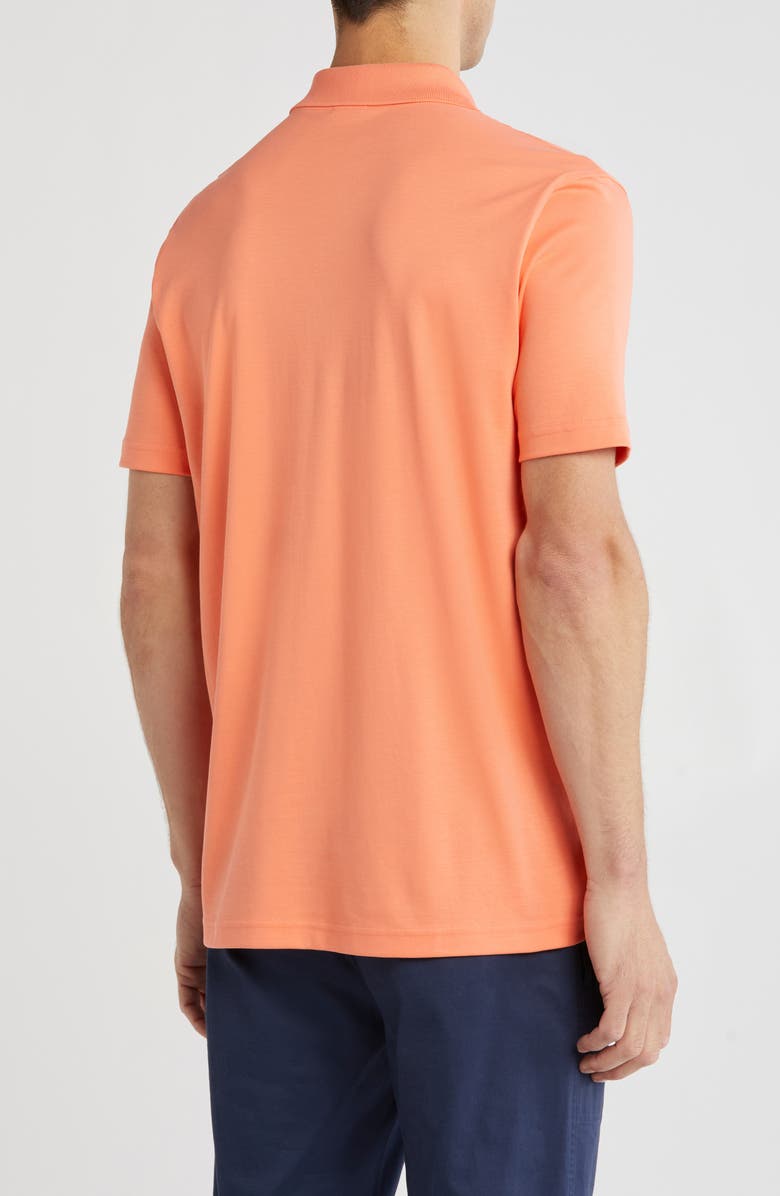 Brooks Brothers Cotton Interlock Polo, Alternate, color, Fresh Salmon