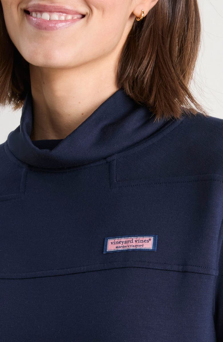 vineyard vines Shep Dreamcloth<sup>®</sup> Turtleneck Knit Shirt, Alternate, color, 