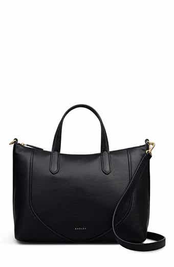 Radley Medium Wood Pebbled Leather Satchel