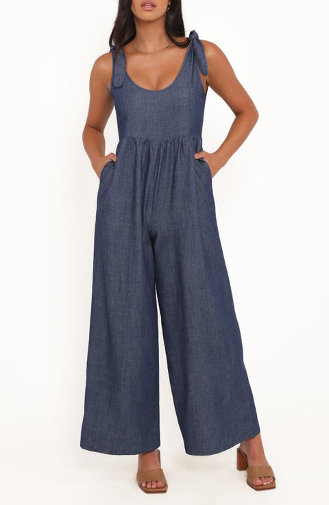 Ayla Chambray Jumpsuit