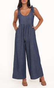 Petal & Pup Ayla Chambray Jumpsuit