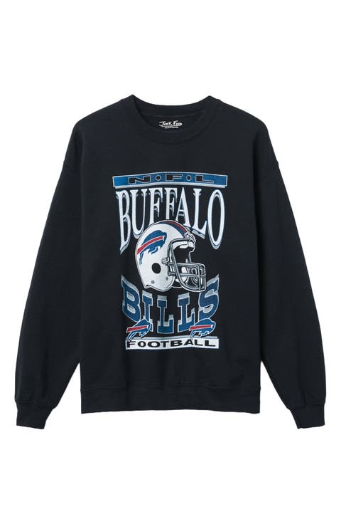 Buffalo Bills Cotton Blend Crewneck Sweatshirt