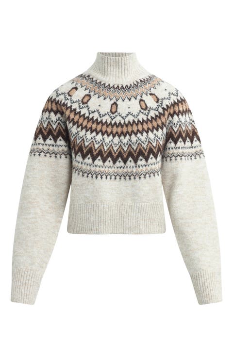 The Chalet Fair Isle Turtleneck Sweater