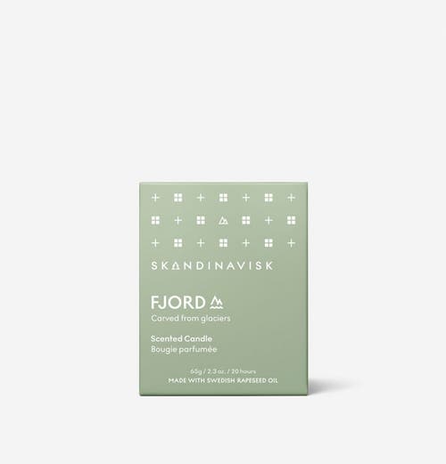 Skandinavisk Fjord Scented Candle 65g In Green