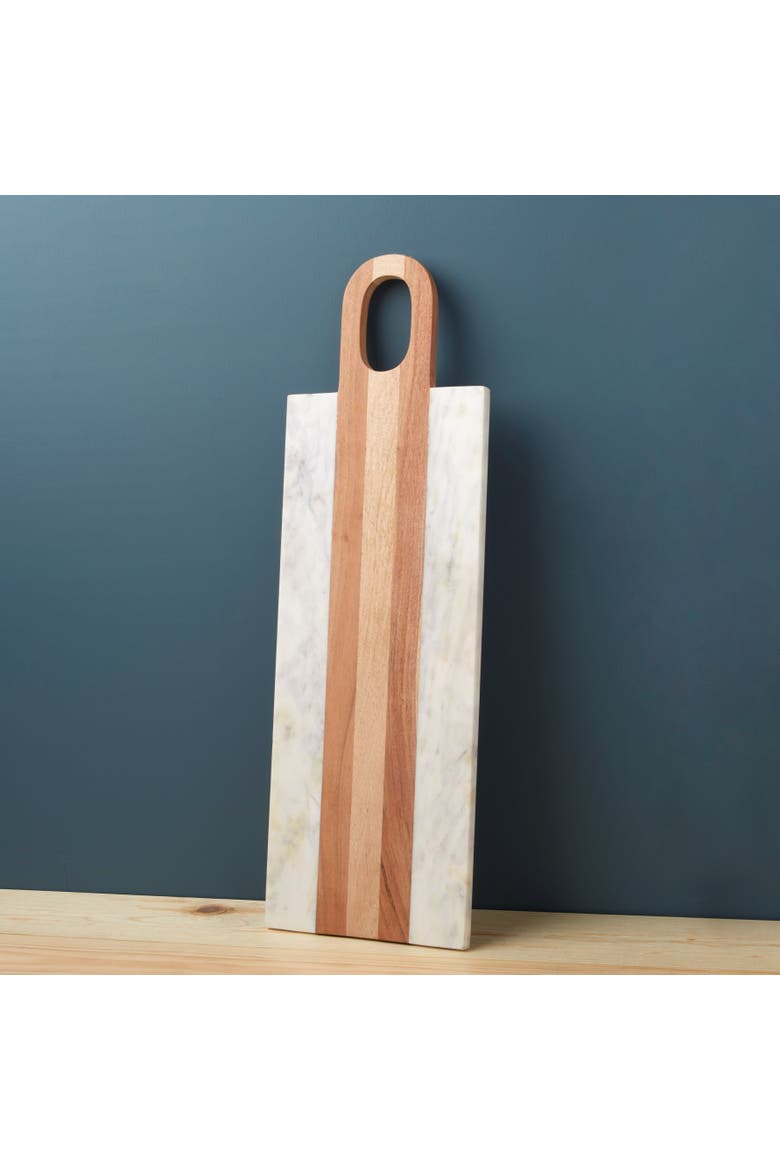 Moa Marble & Wood Long Board, Alternate, color, Marble