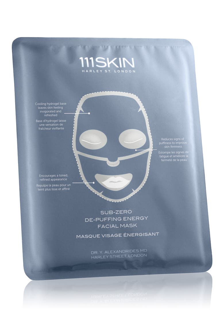 5-Pack Sub-Zero De-Puffing Energy Mask, Main, color, NO COLORDNU