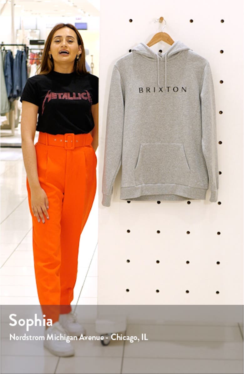 Alpha Line Graphic Hoodie, sales video thumbnail