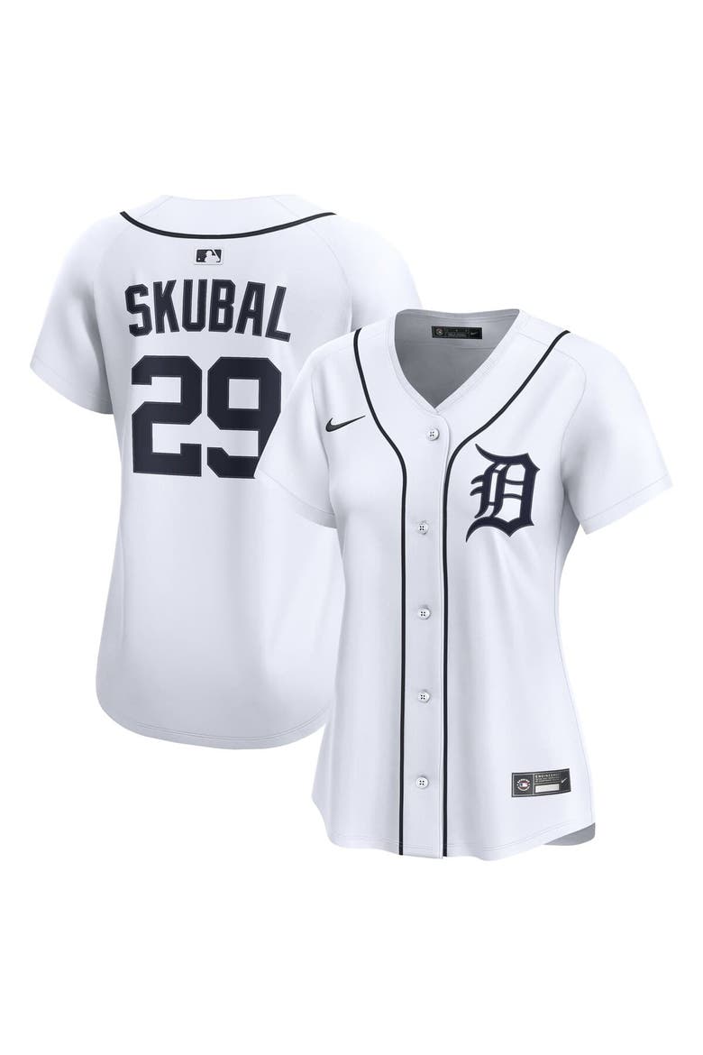 Women's Nike Tarik Skubal White Detroit Tigers Home Limited Player Jersey, Main, color, White