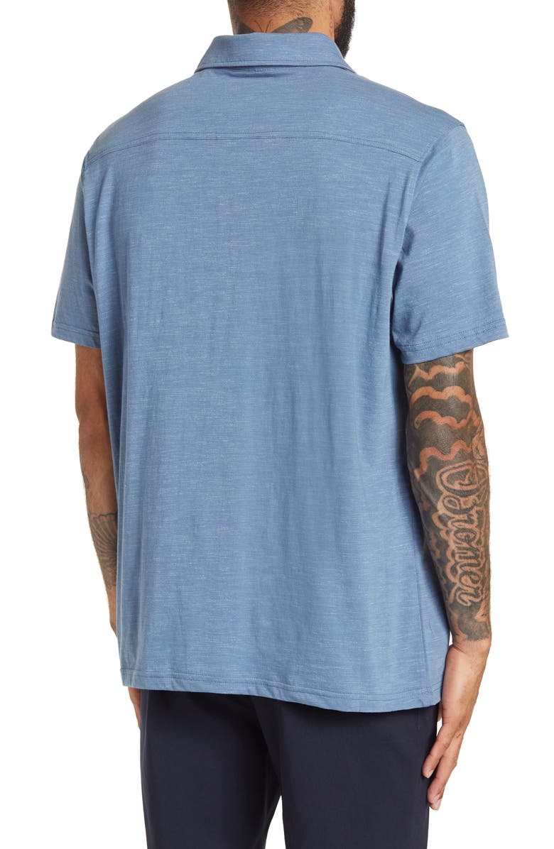 Coastaoro Awave Heathered Polo Shirt, Alternate, color, Blue