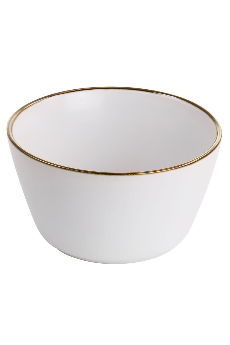 Arthur 16 Piece Stoneware Dinnerware Set, Alternate, color, White