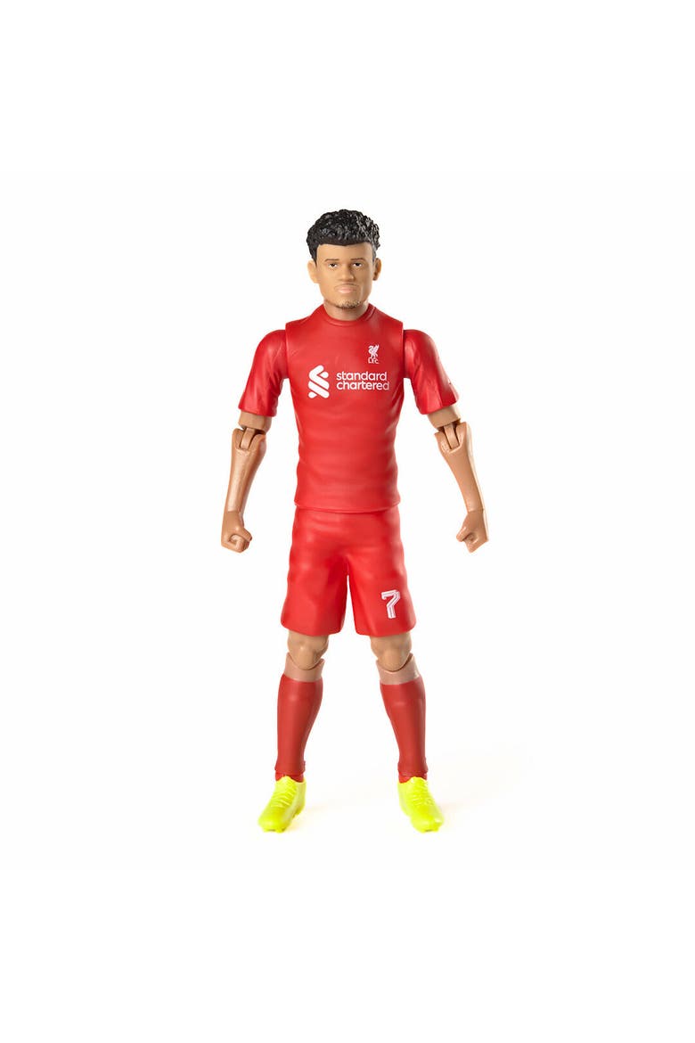 SOCKERS Liverpool F.C. Luis Díaz 8" Collectible Soccer Action Figure, Alternate, color, Red
