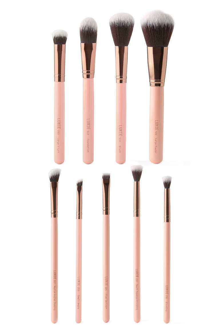Face Complexion & Eye Essential Brush Set (Nordstrom Exclusive), Alternate, color, NO COLOR