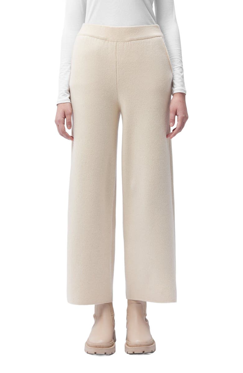 GOBI Mongolian Cashmere Cashmere Wide-Leg Pants, Alternate, color,