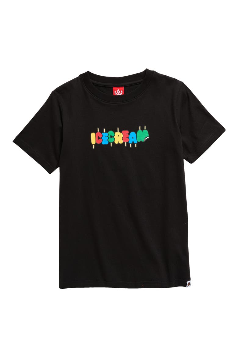 Kids' Options Graphic T-Shirt, Main, color, BLACK