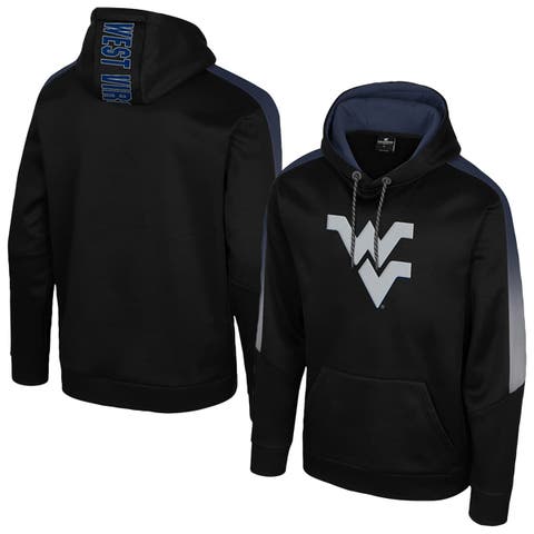 Men's Colosseum Black West Virginia Mountaineers The Gang Blackout Hoodie