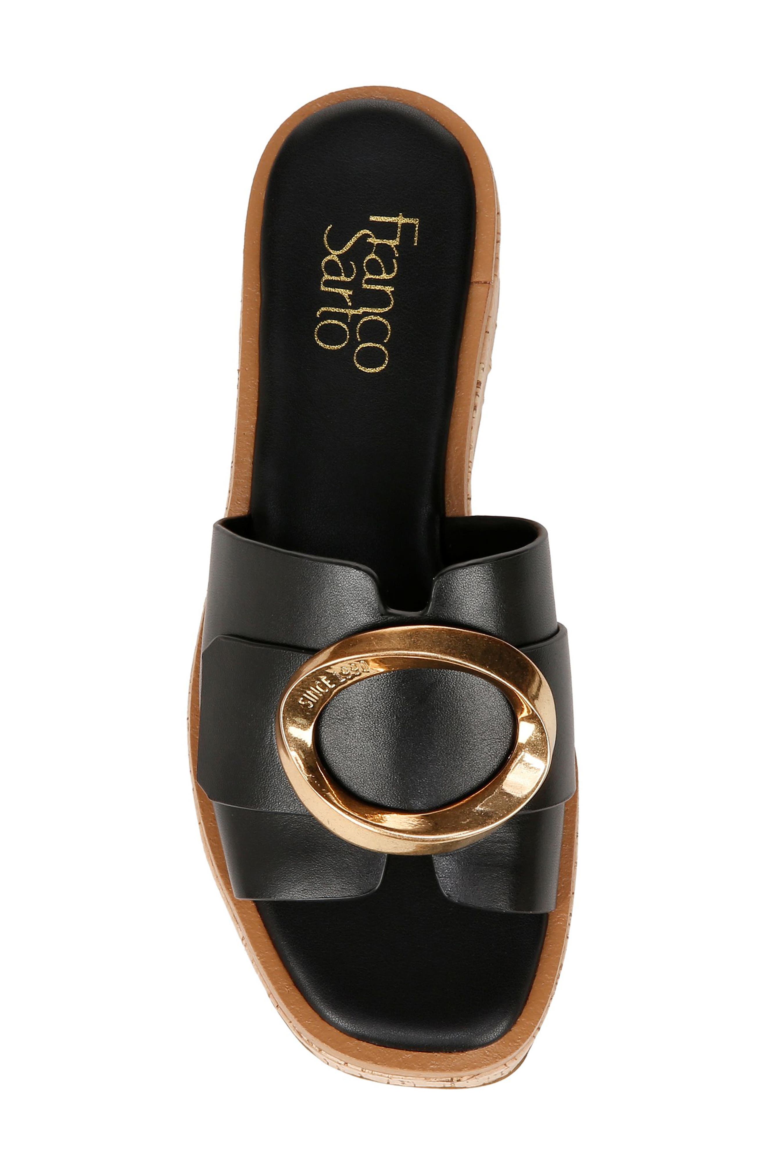 Franco Sarto Hoda Platform Wedge Slide Sandal, Alternate, color, 