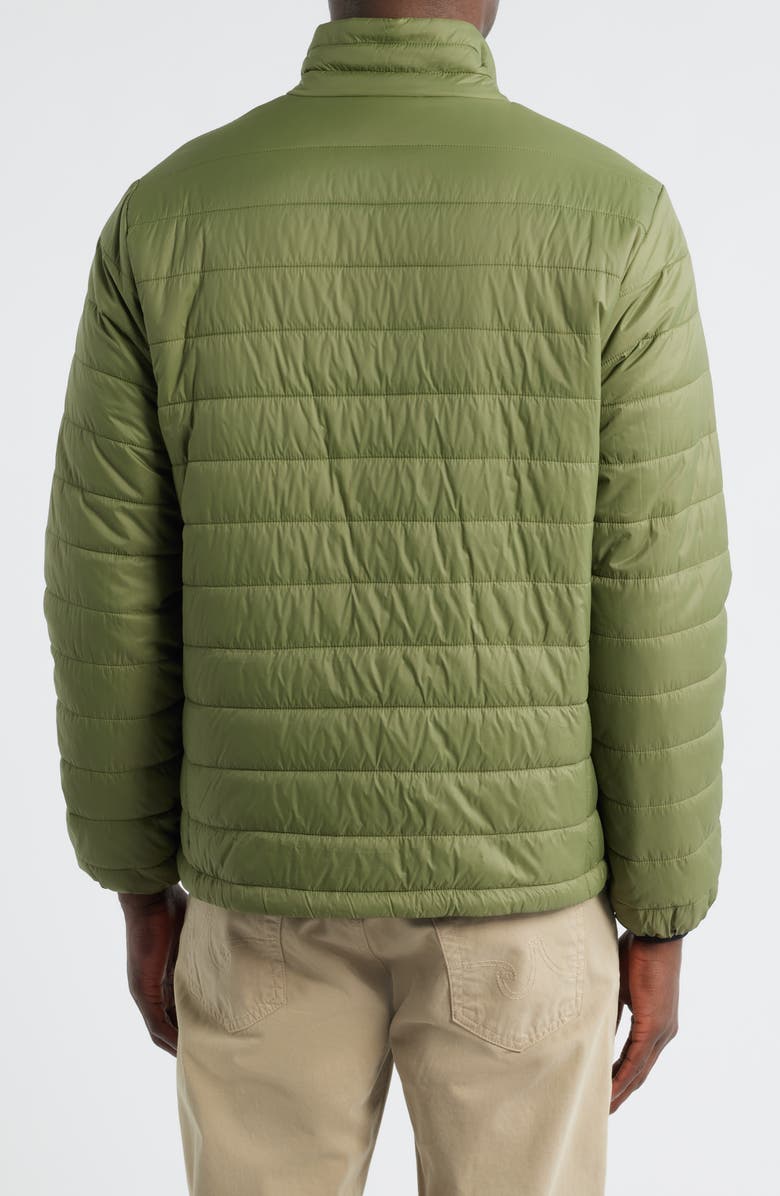 DARK SEAS Robinson Quilted Polar Fleece Jacket, Alternate, color, Olive