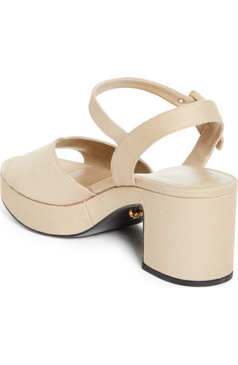 Prada Block Heel Sandal, Alternate, color, Khaki