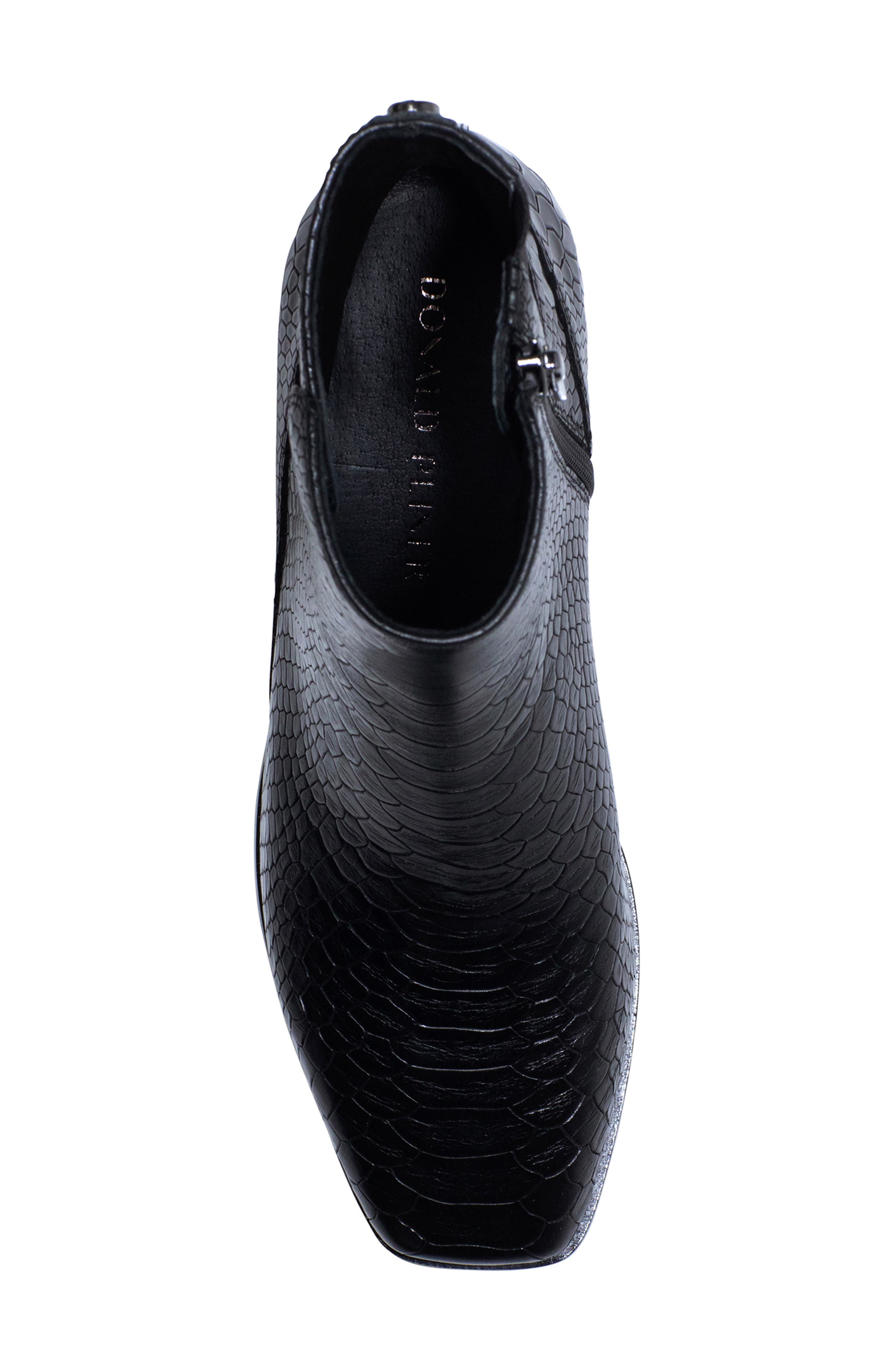 Donald Pliner Snakeskin Embossed Bootie, Alternate, color, 