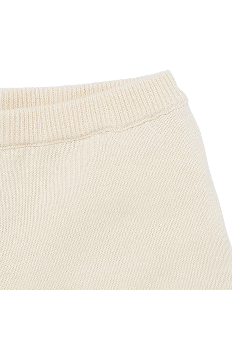 Sweater Knit Top and Shorts Set, Alternate, color, Beige