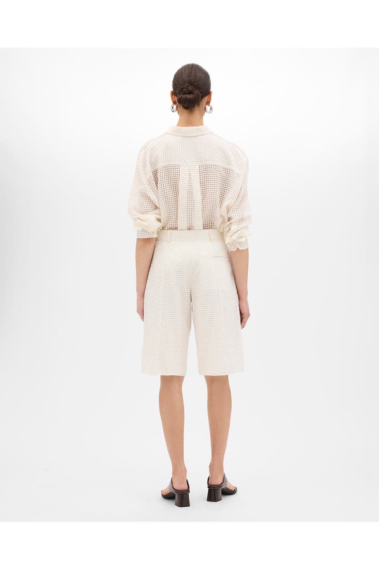 Bermuda Pant, Alternate, color, Off White