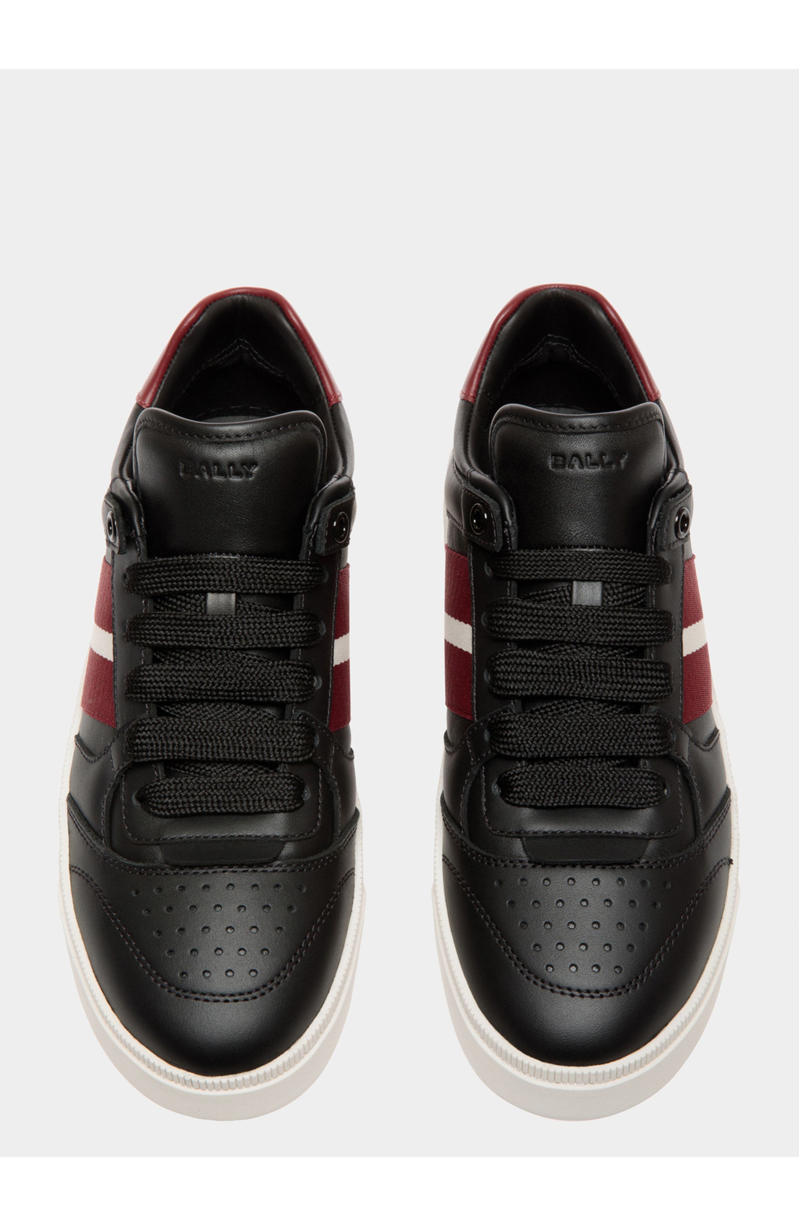 Bally Calf Leather Raise Sneaker, Alternate, color, 