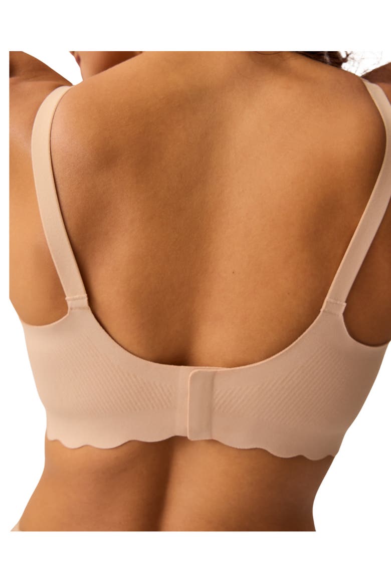Busty Barebond Cotton Maternity & Nursing Bra, Alternate, color, Sand