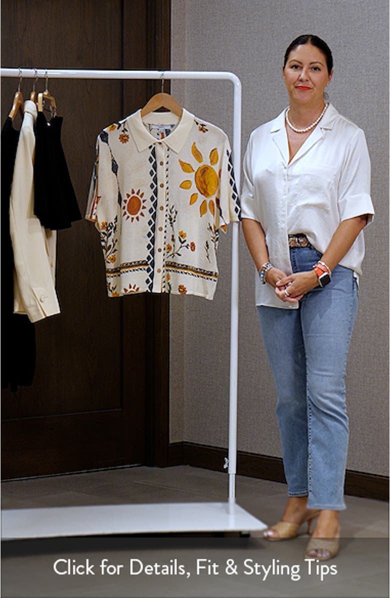 Retro Print Knit Shirt, sales video thumbnail