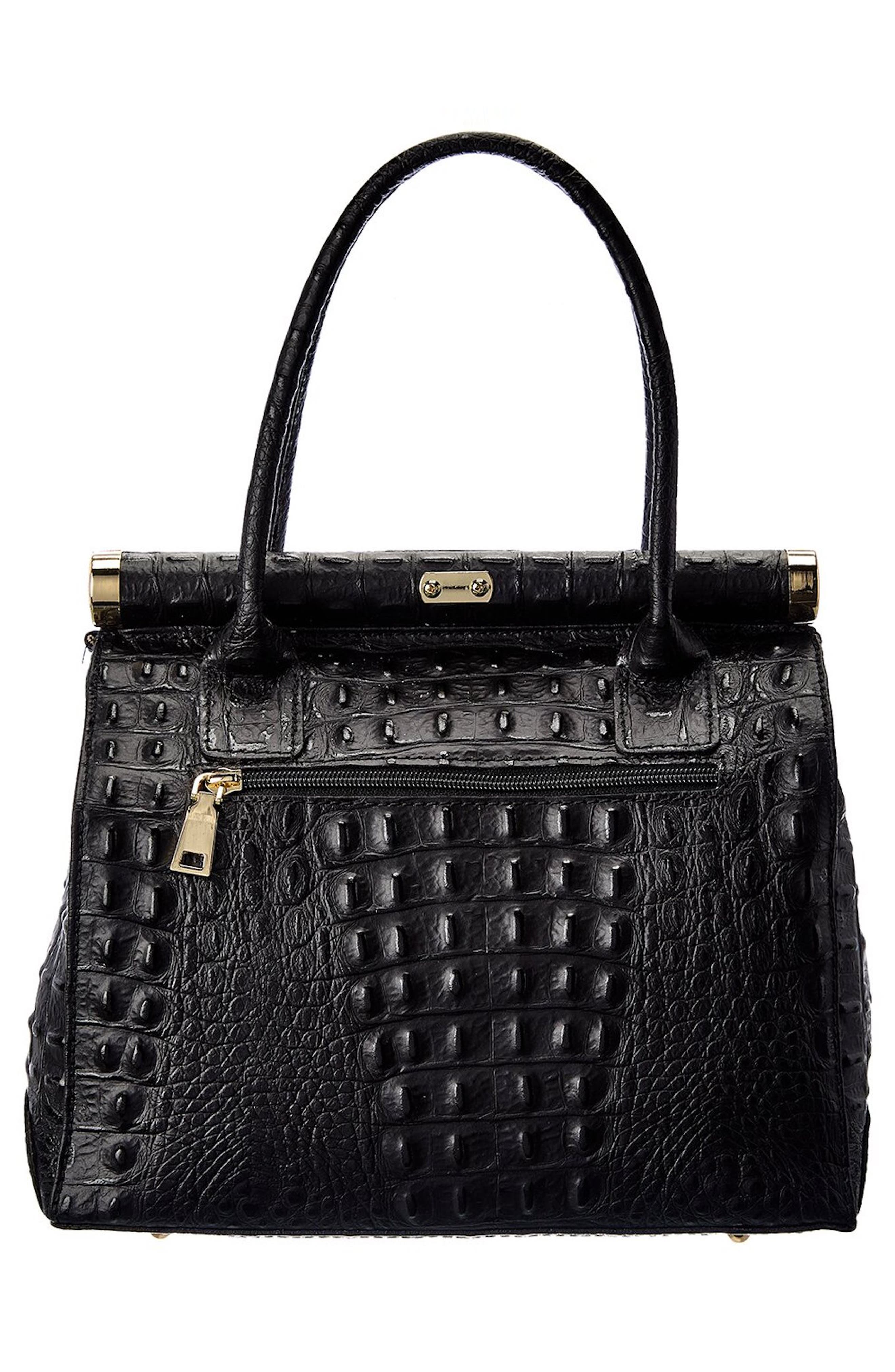 Persaman New York Croc Embossed Tote Bag, Alternate, color, 