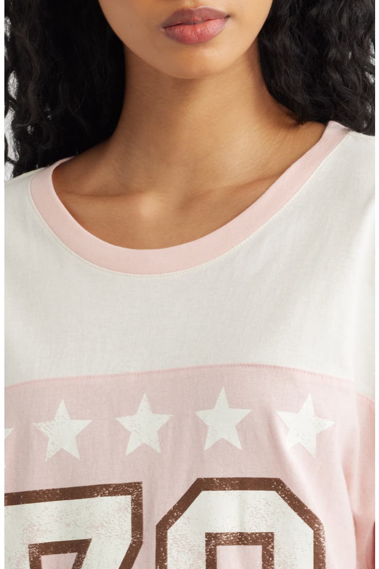 78 Stars Graphic T-Shirt, Alternate, color, LOTUS